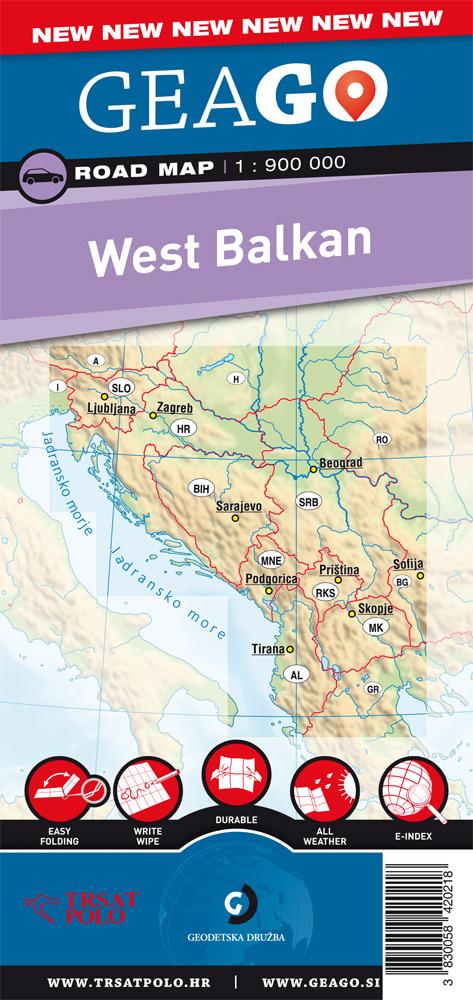 Avtokarta Zahodni Balkan, 2018