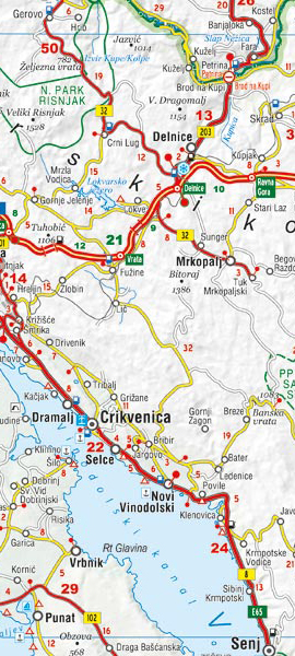 Avtokarta Slovenija, Hrvaška, Bosna in Hercegovina